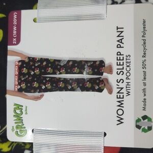 The Grinch Women's Black Sleep Pants